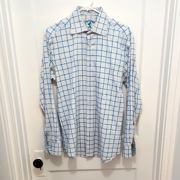 Bugatchi men's dress shirt Size Small - Picture 1 of 10